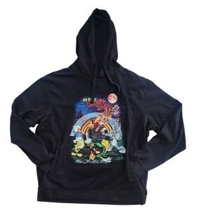 Vintage Six Flags Fright Fest Looney Tunes Hoodie - XL‎ - Zombie Graphics